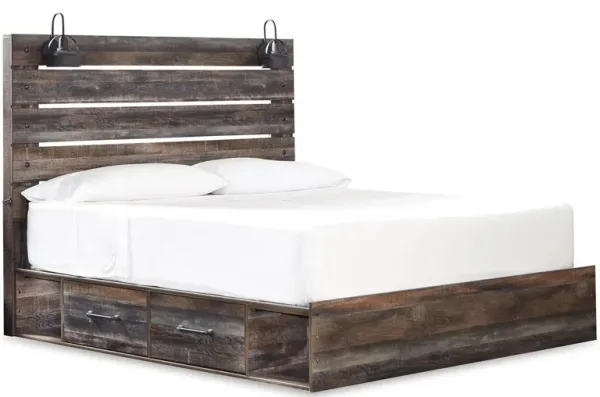 Drystan Panel Bed with Storage
