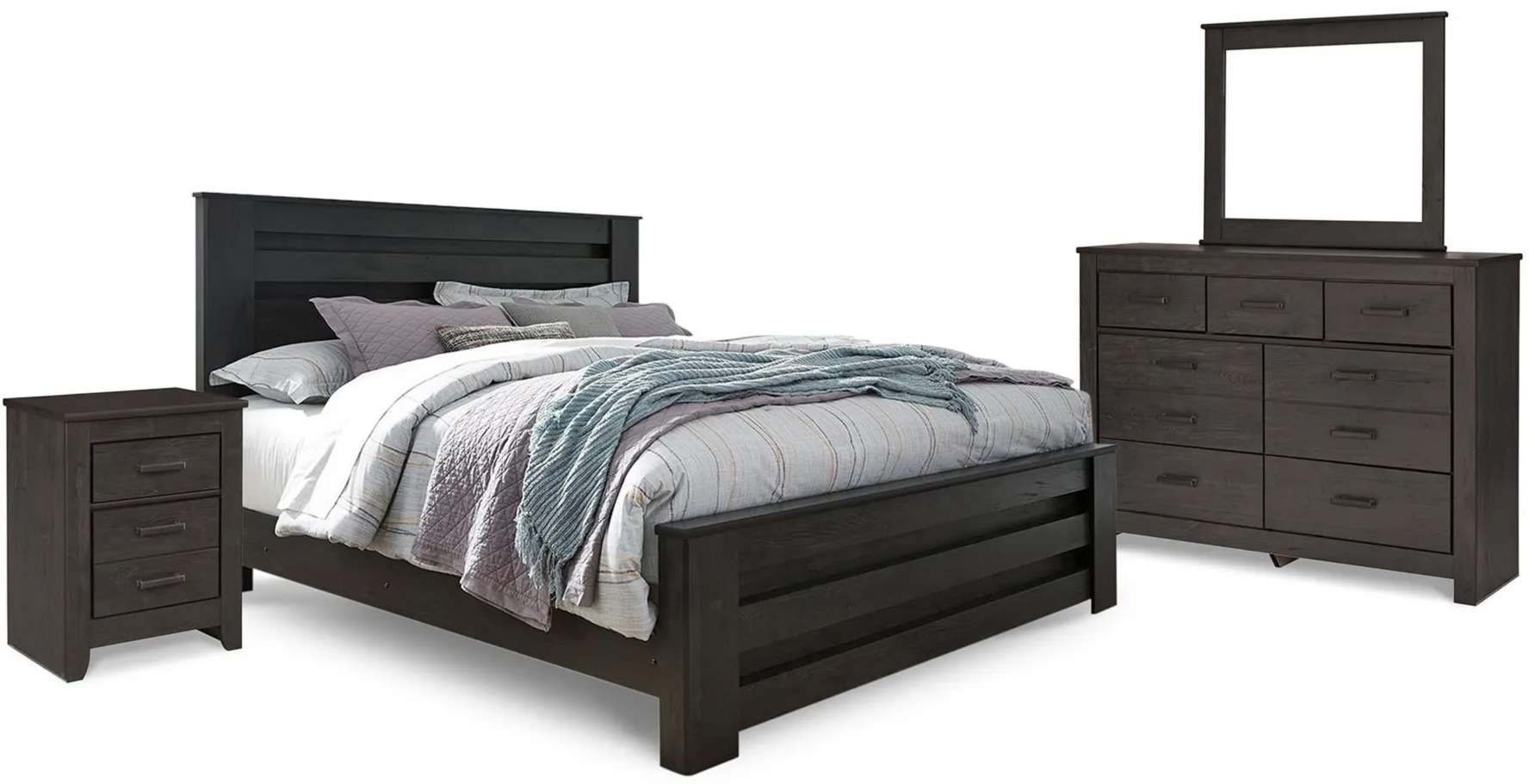 Brinxton Bedroom Set in Charcoal by Ashley Furniture