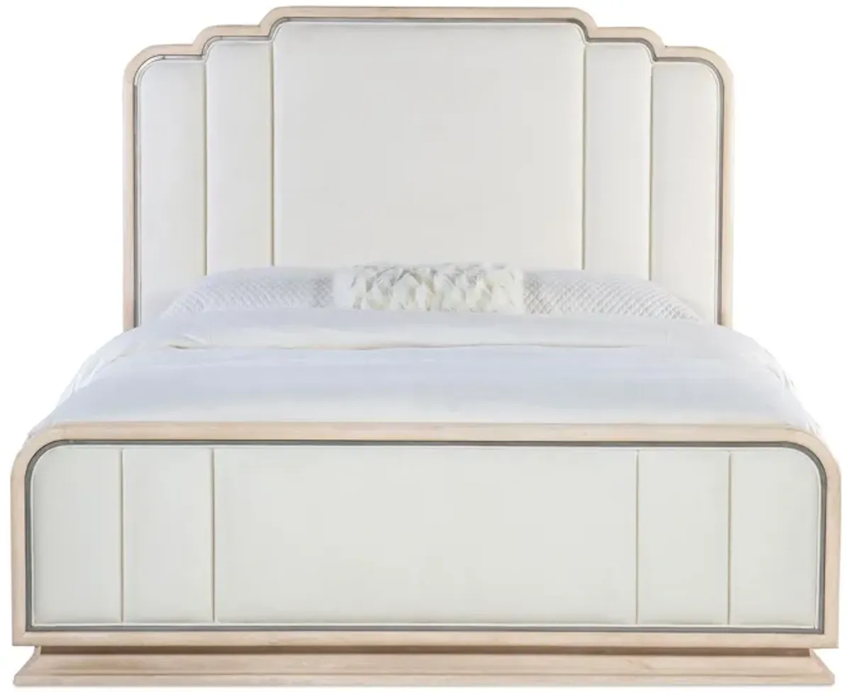 Nouveau Chic Chic King Upholstered Bed in Sandstone by Hooker Furniture