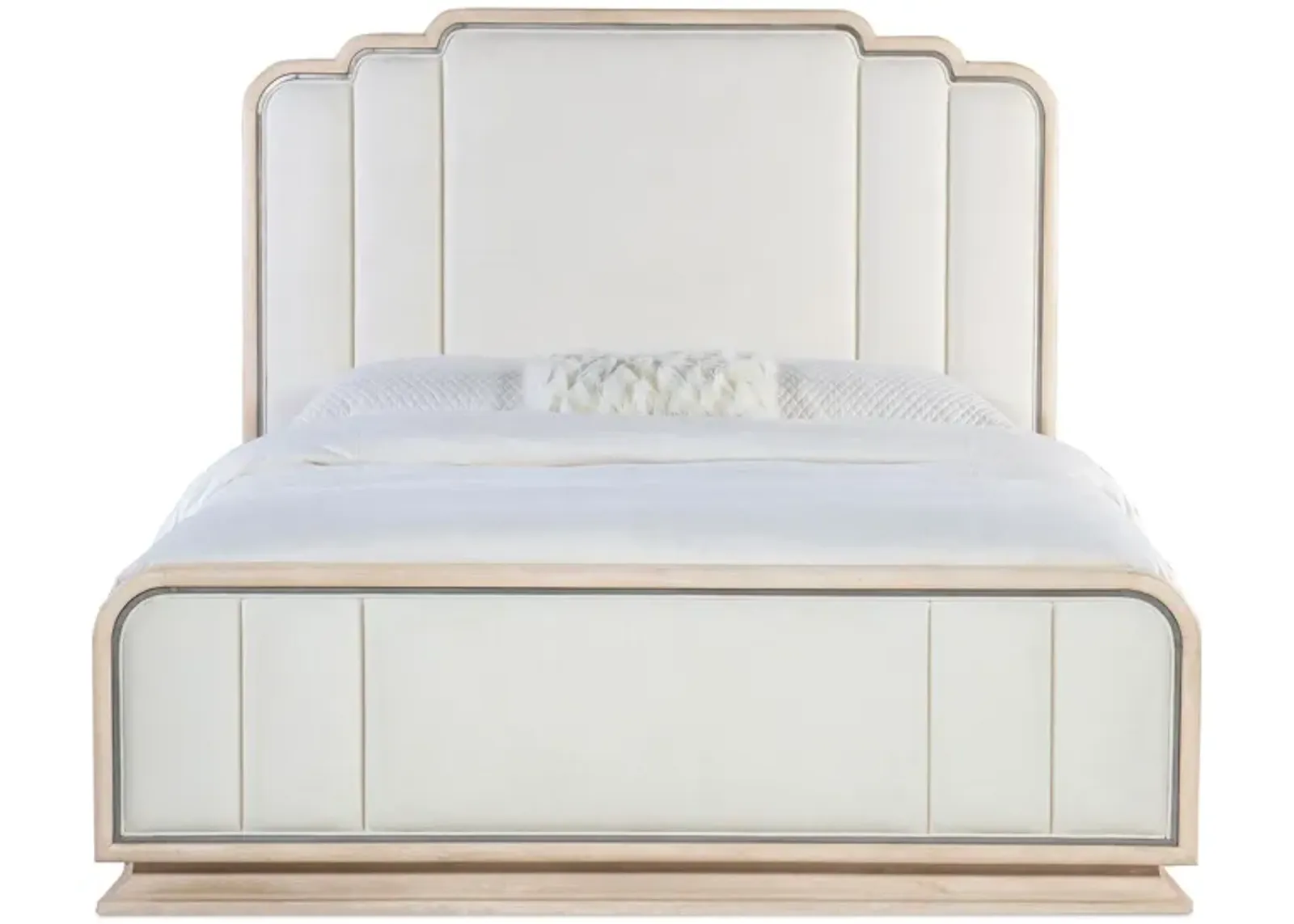 Nouveau Chic Chic King Upholstered Bed in Sandstone by Hooker Furniture