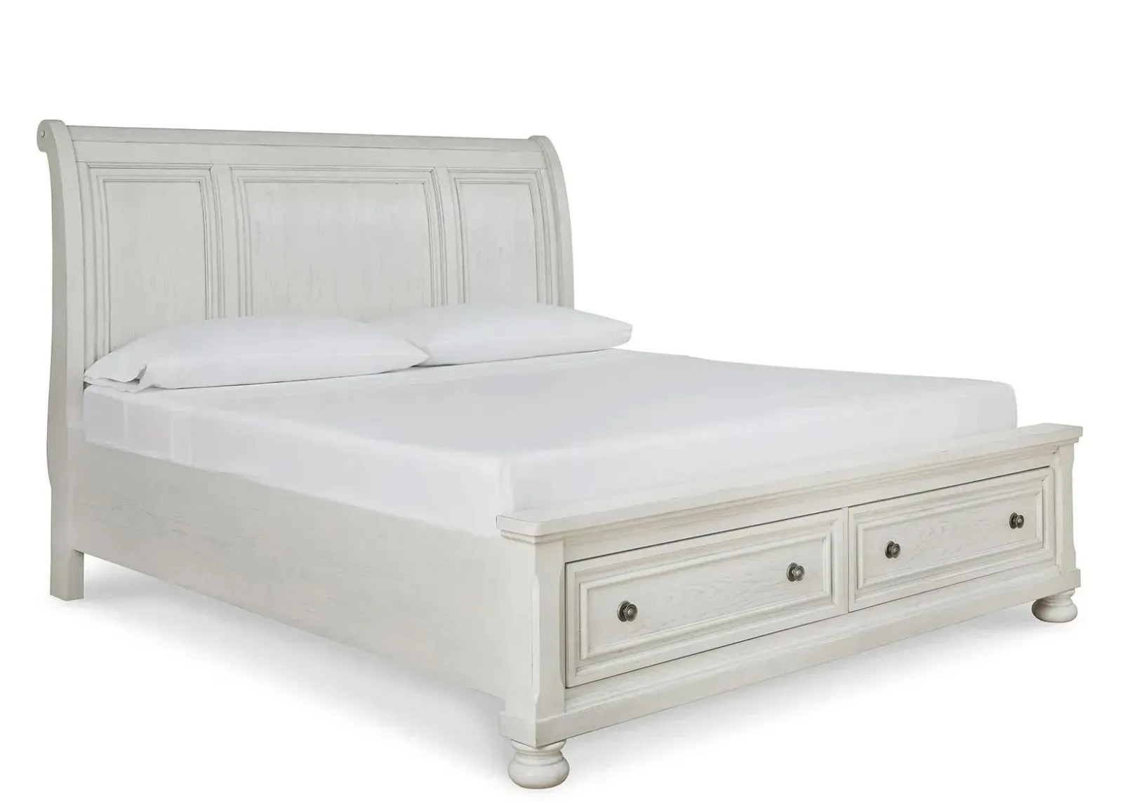 Robbinsdale California King Sleigh Bed with Storage