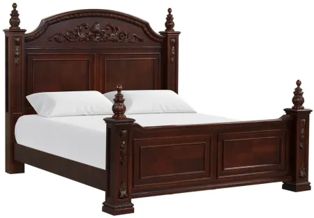 Lyndon Bed in Cherry by Glory Furniture