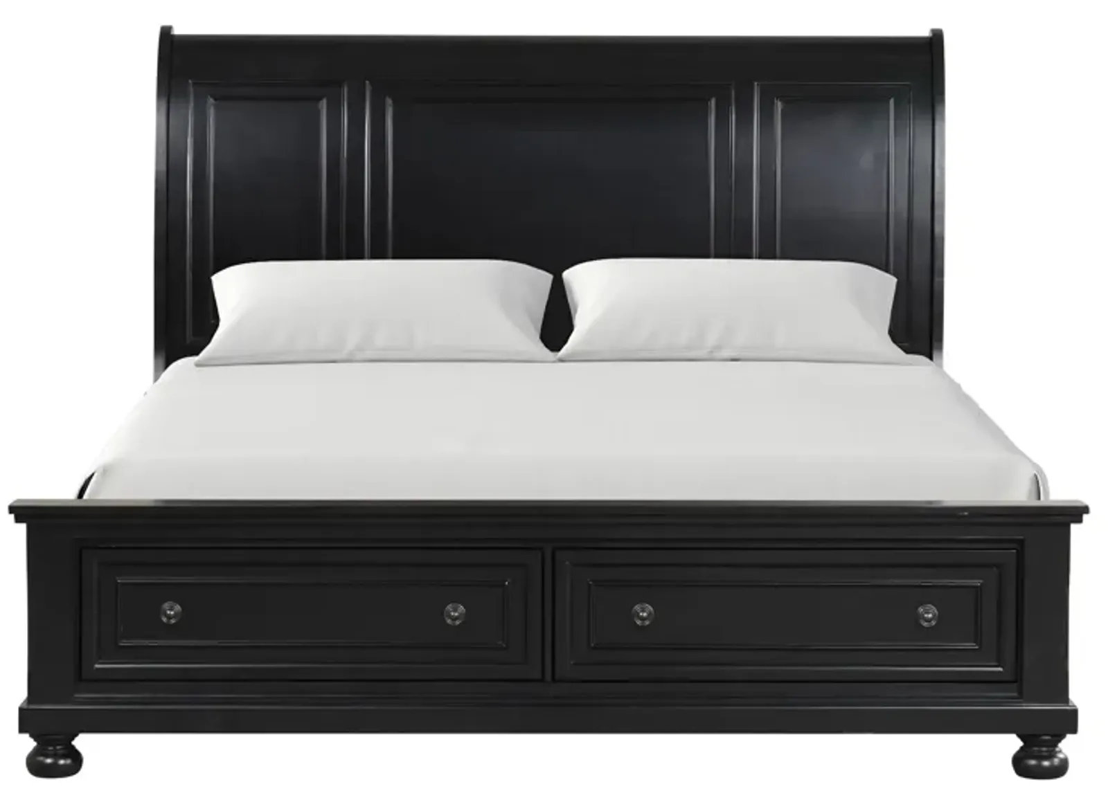 Meade Storage Bed in Black by Glory Furniture