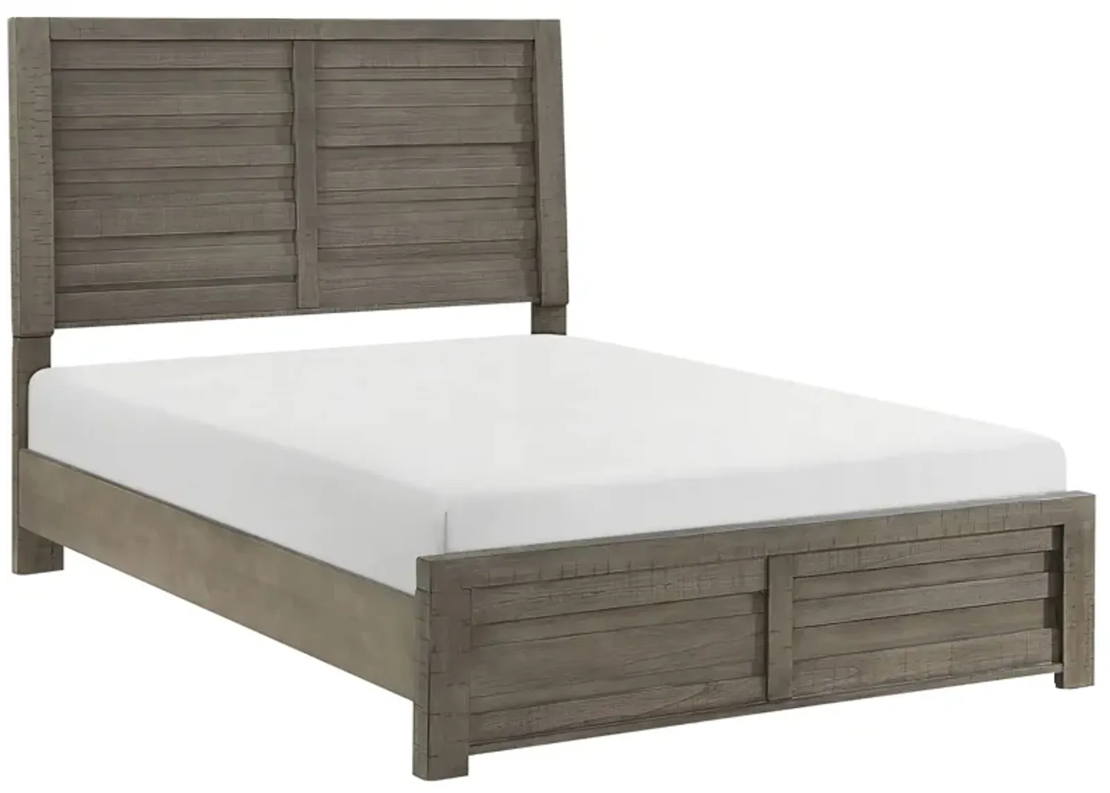 Mackinac Panel Bed in Gray by Homelegance