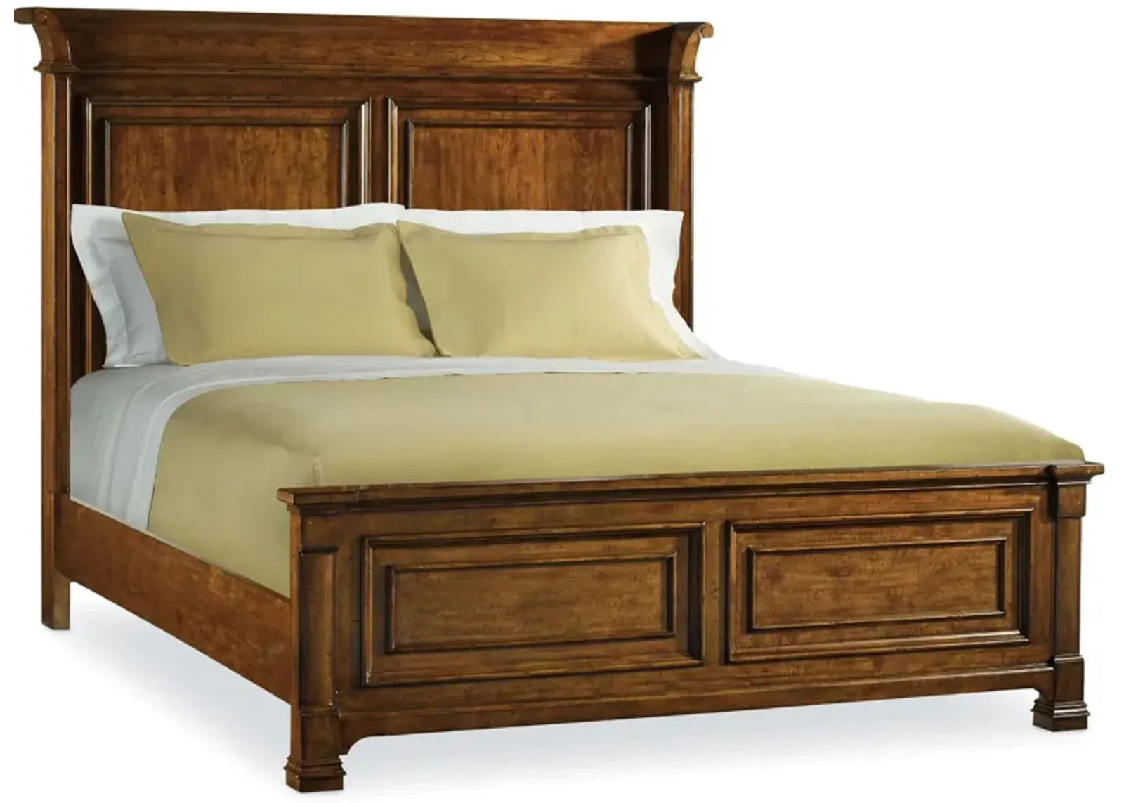 Tynecastle Panel Bed in Brown by Hooker Furniture