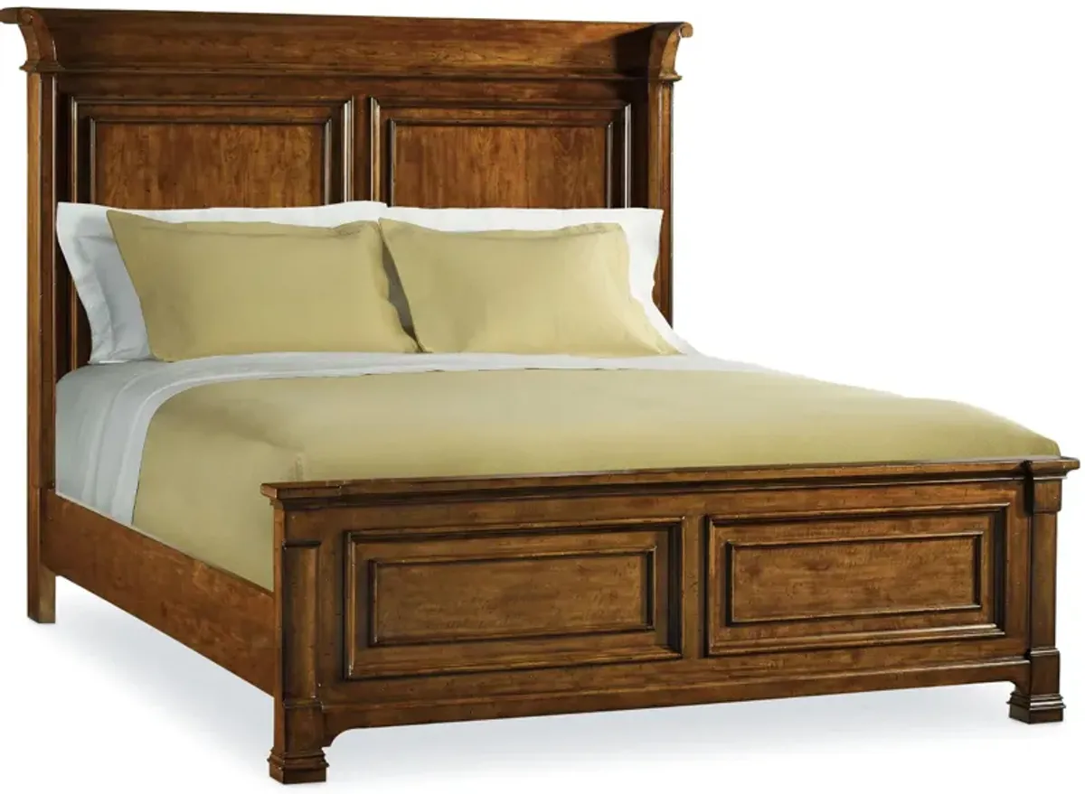 Tynecastle Panel Bed in Brown by Hooker Furniture