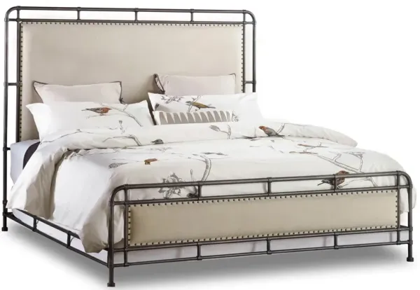 Studio 7H Metal Upholstered Bed