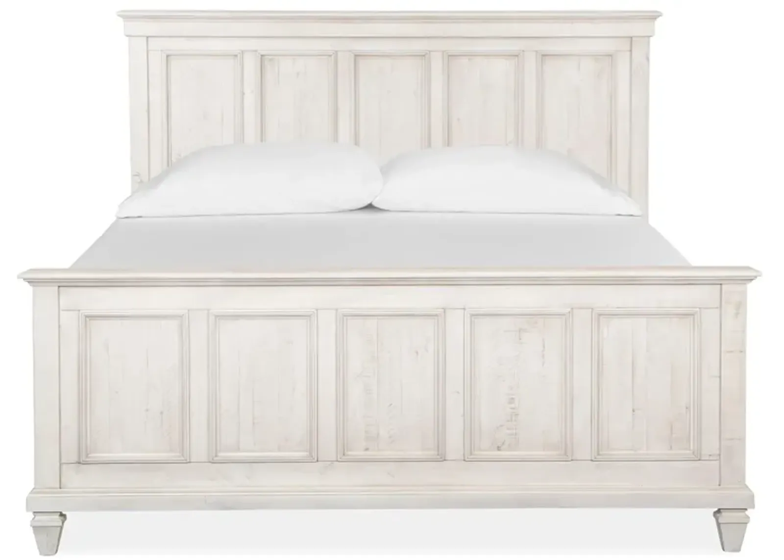 Ashford Panel Bed in Alabaster by Magnussen Home