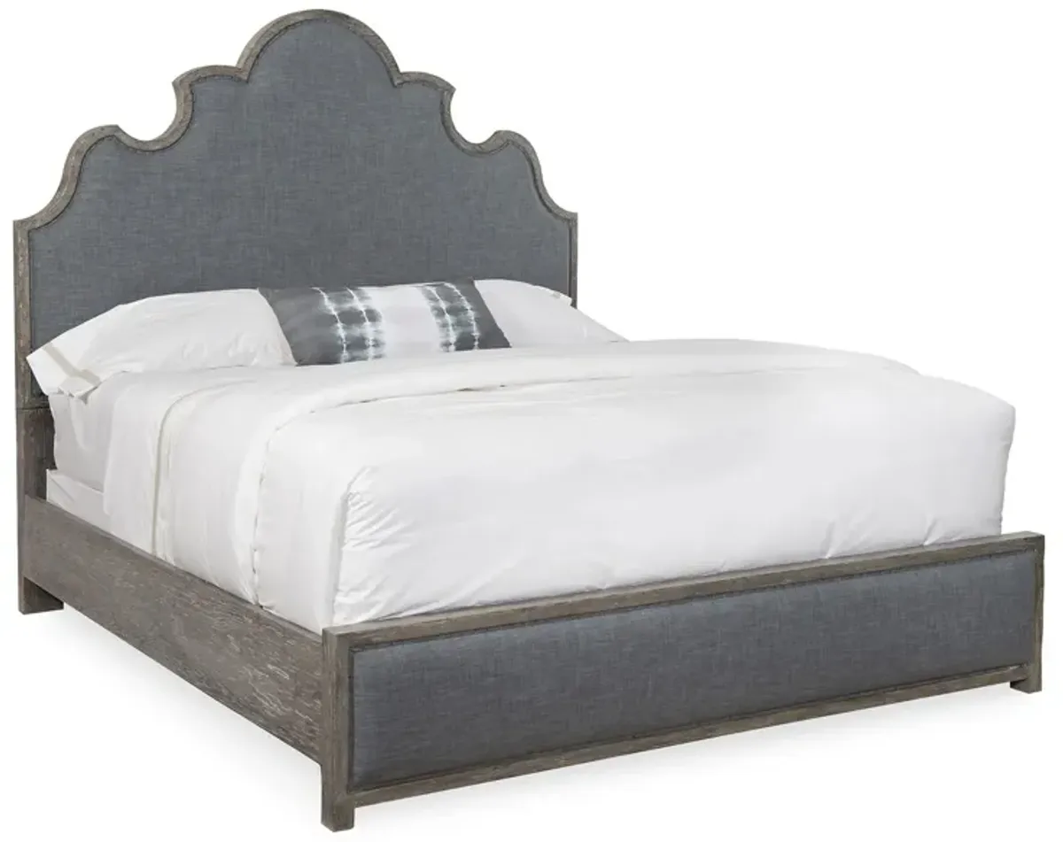 Beaumont Upholstered Bed in Gray by Hooker Furniture