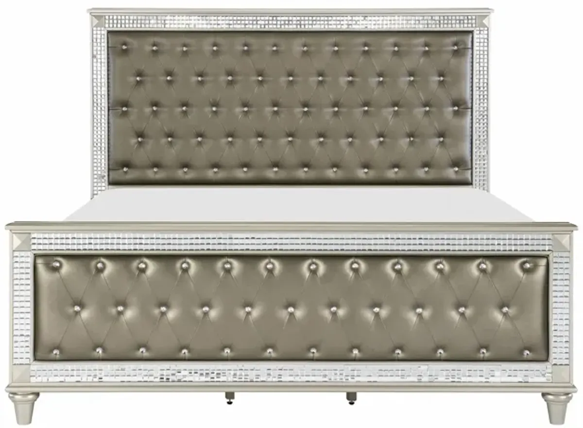 Lovell King Bed in Champagne by Homelegance