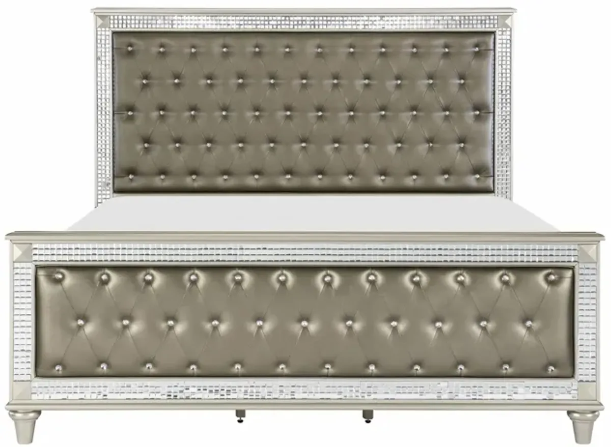 Lovell Cali King Bed in Champagne by Homelegance