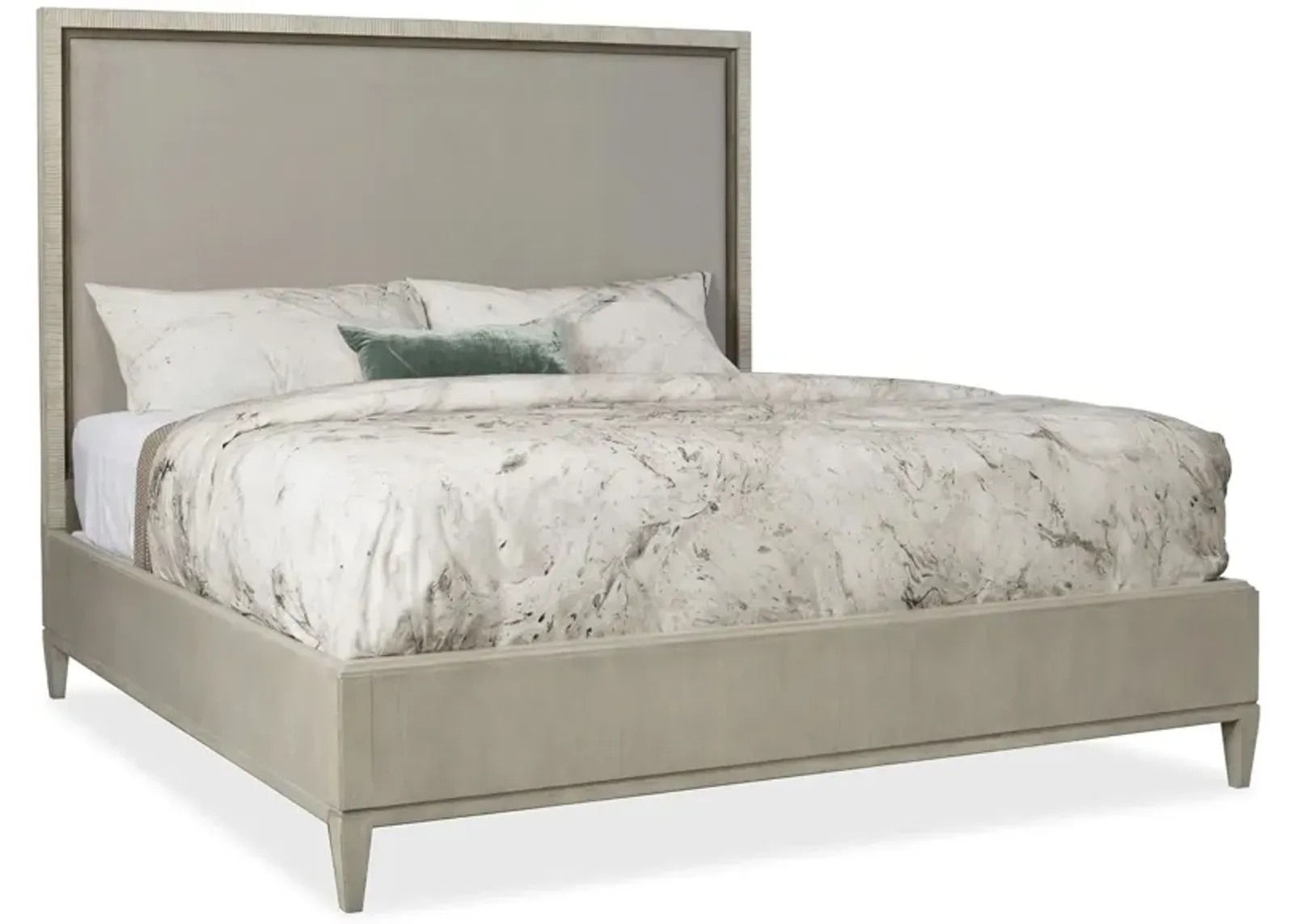 Elixir Upholstered Bed in Gray by Hooker Furniture