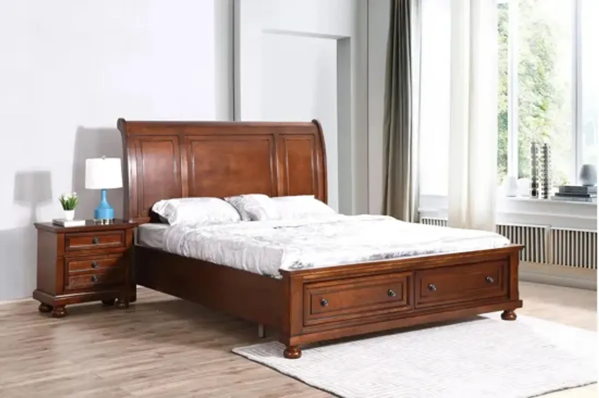 Meade Sleigh Storage Bed