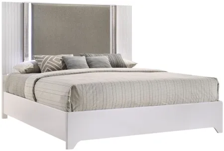 Aspen Bed in White by Global Furniture Furniture USA