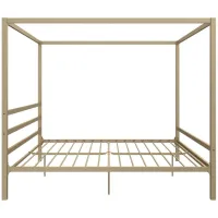 Cara Canopy Bed in Gold by DOREL HOME FURNISHINGS