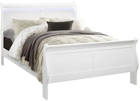 Charlie Bed in White by Global Furniture Furniture USA