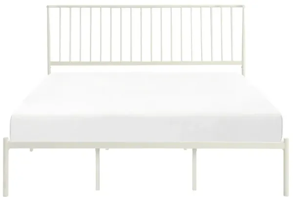 Fawn Queen Metal Platform Bed