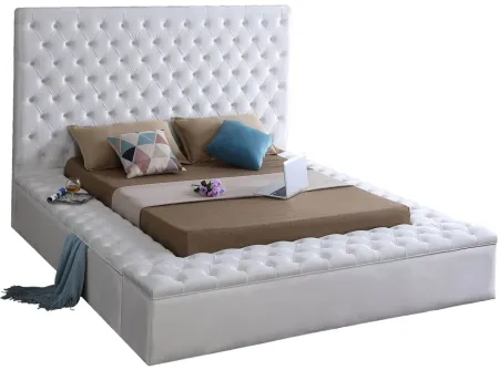 Bliss Bed in White by Meridian Furniture