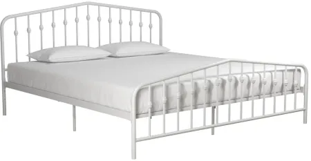 Bushwick Bed King in Off White by DOREL HOME FURNISHINGS