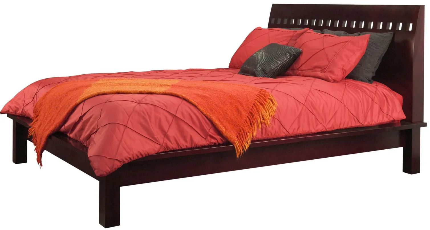 Veneto Platform Bed in Espresso by Bellanest