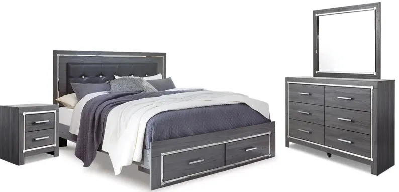 Lodanna Bedroom Set in Gray by Ashley Furniture