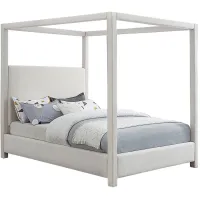 Emerson Bed in Cream by Meridian Furniture