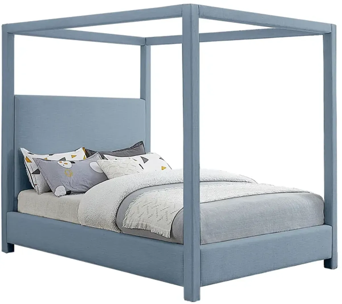 Emerson Bed in Blue by Meridian Furniture