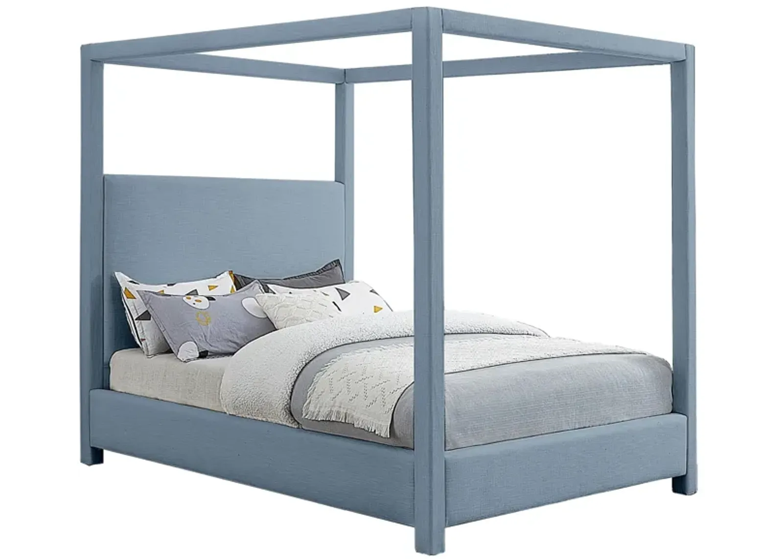 Emerson Bed in Blue by Meridian Furniture