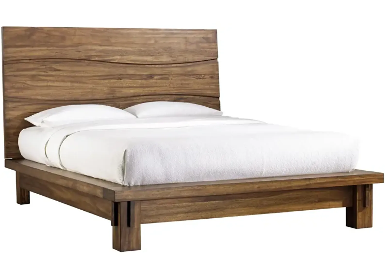 Ocean Full-size Solid Wood Platform Bed