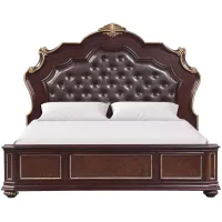 Paris Bed in Cherry by Glory Furniture