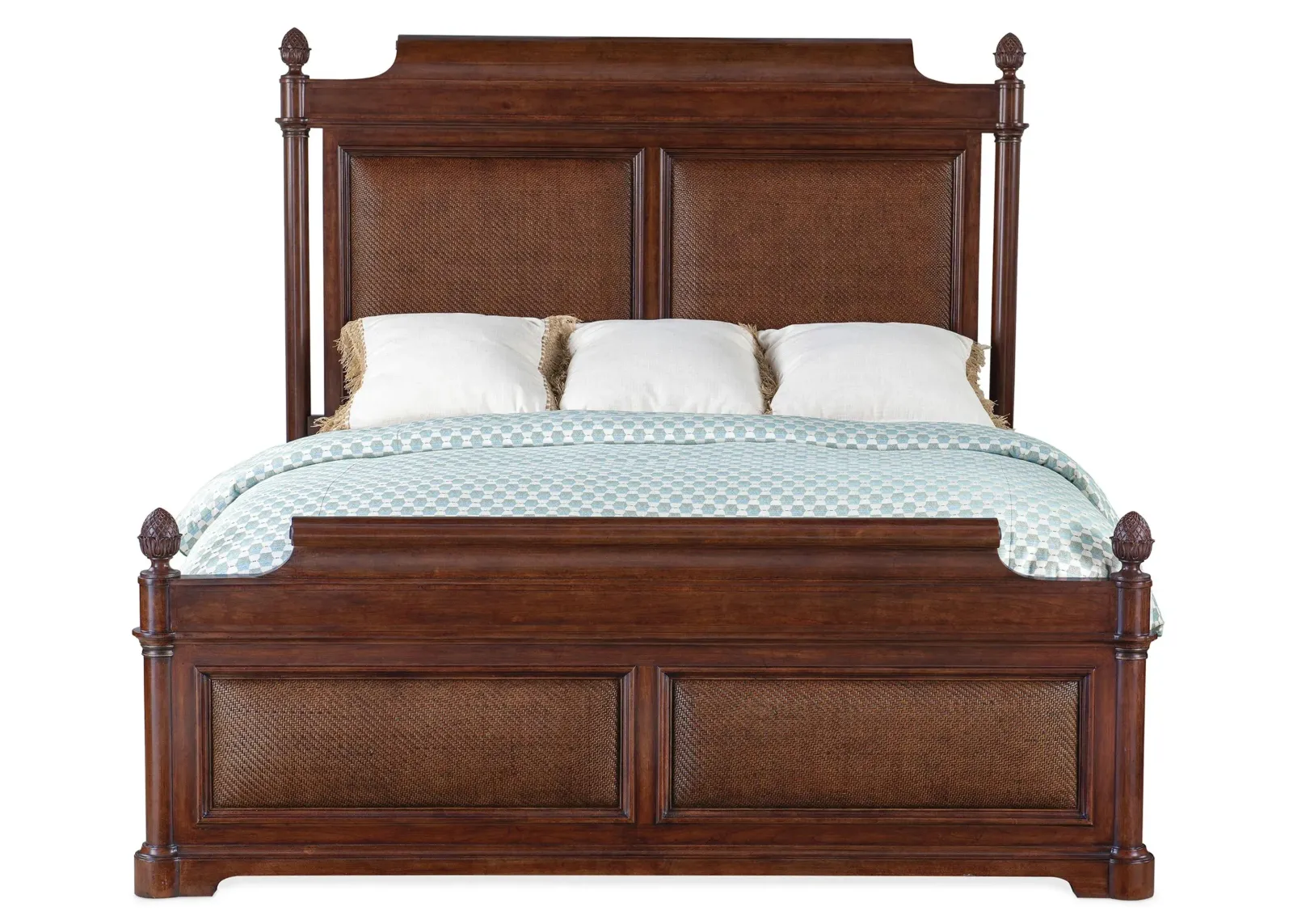 Charleston King Panel Bed in Maraschino Cherry by Hooker Furniture