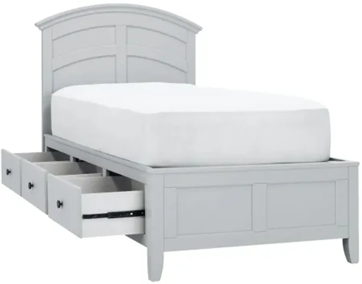 Kylie Youth Platform Bed w/ 2-sd. Storage