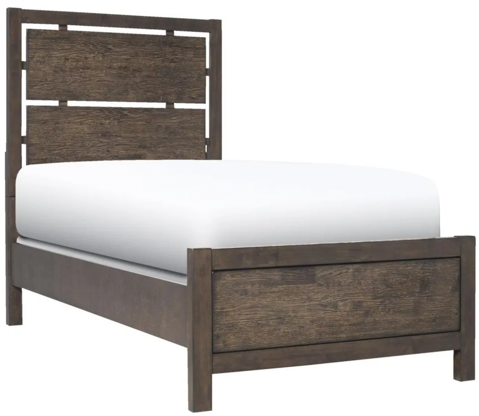 Larkspur 4-pc. Bedroom Set in Two Tone Oak by Bellanest