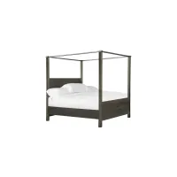 Abington Canopy Bed in Weathered Charcoal by Magnussen Home