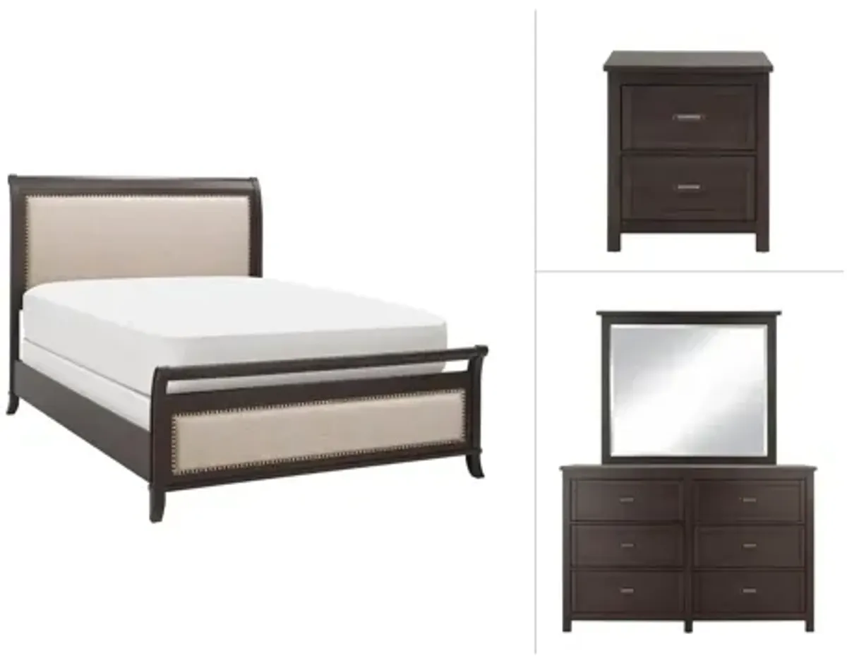 Union City 4-pc. Upholstered Bedroom Set