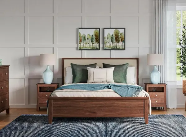 Urbane Upholstered Bed