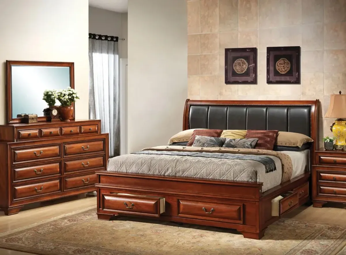 Sarasota Upholstered 4-pc. Storage Bedroom Set