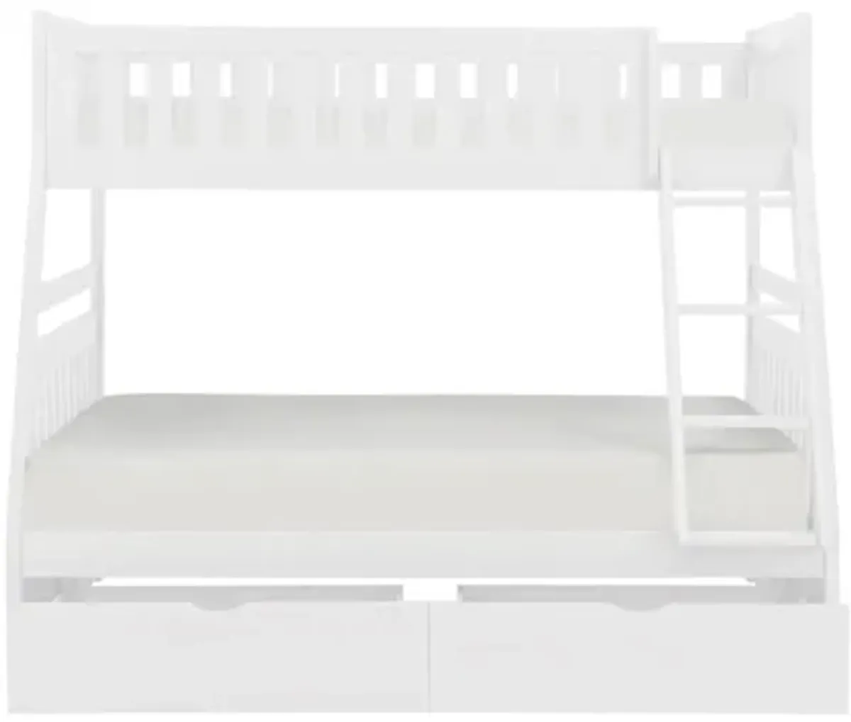 Belisar Twin-Over-Full Storage Bunk Bed