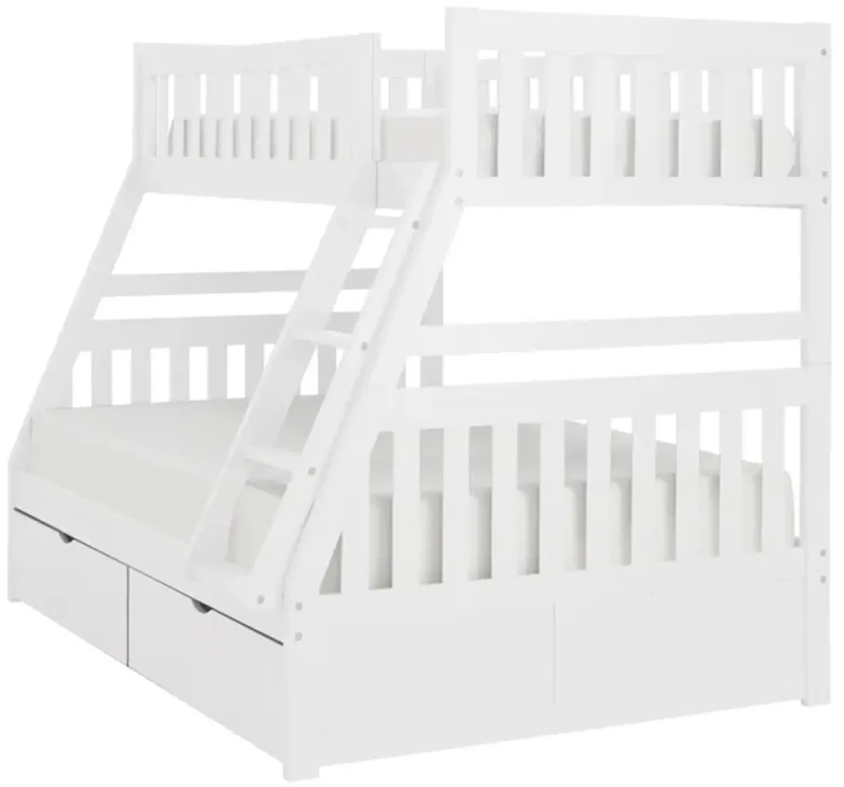 Belisar Twin-Over-Full Storage Bunk Bed