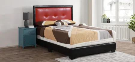 Panello Queen Bed in BLACK by Glory Furniture