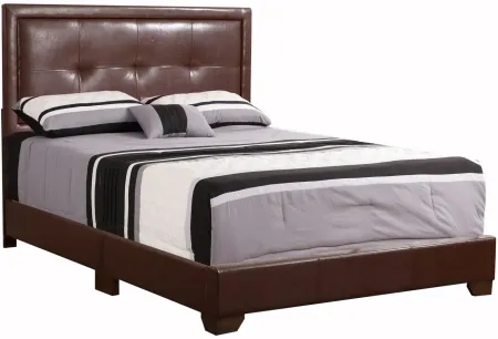 Panello Queen Bed in LIGHT BROWN by Glory Furniture