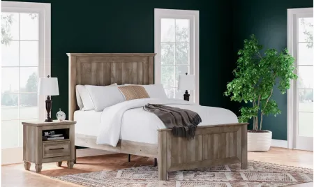 Yarbeck Panel Bed in Sand by Ashley Furniture