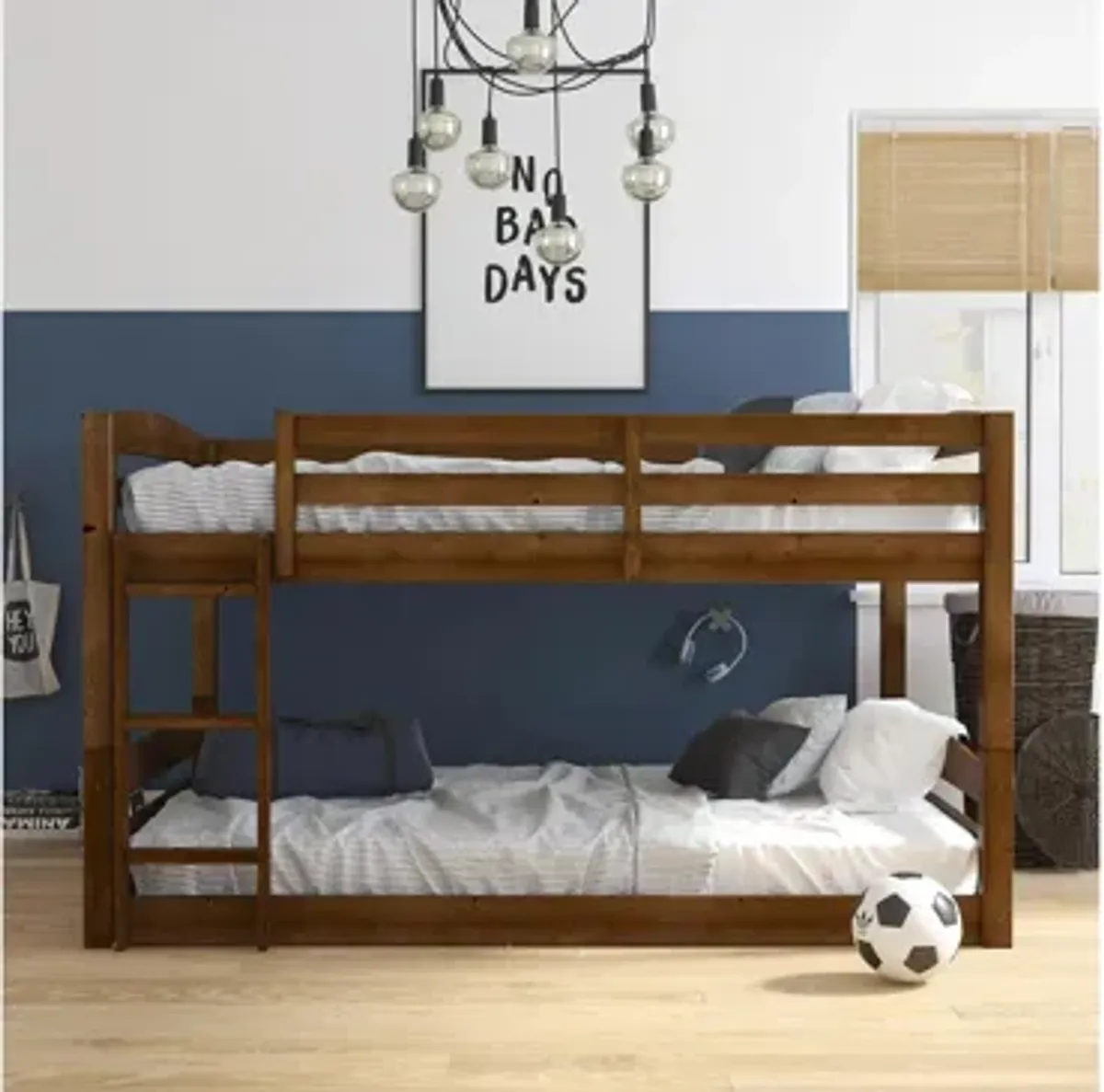 Atwater Living Aaida Full-Over-Full Floor Bunk Bed