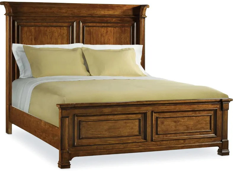 Tynecastle Panel Bed in Brown by Hooker Furniture