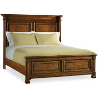 Tynecastle Panel Bed in Brown by Hooker Furniture