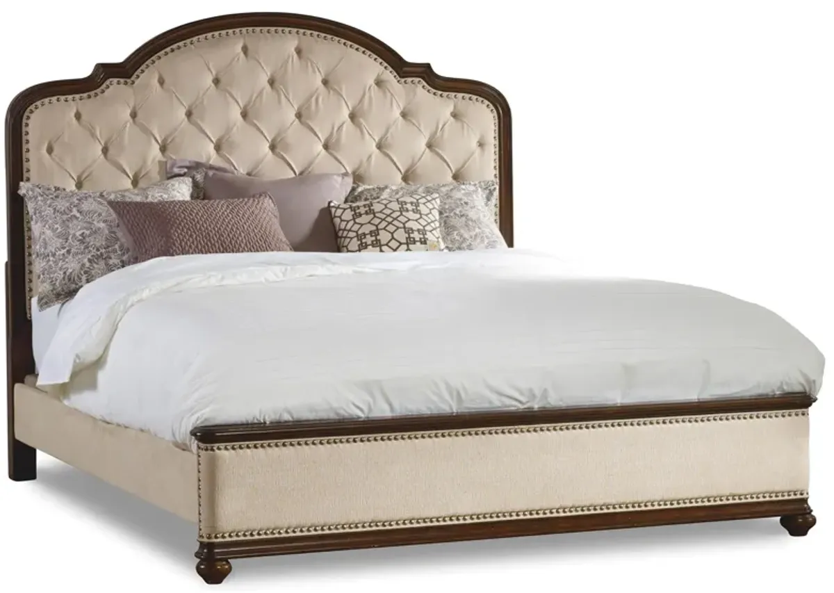 Leesburg Upholstered Bed in Brown by Hooker Furniture