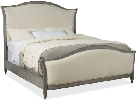 Ciao Bella Upholstered Bed in Gray by Hooker Furniture