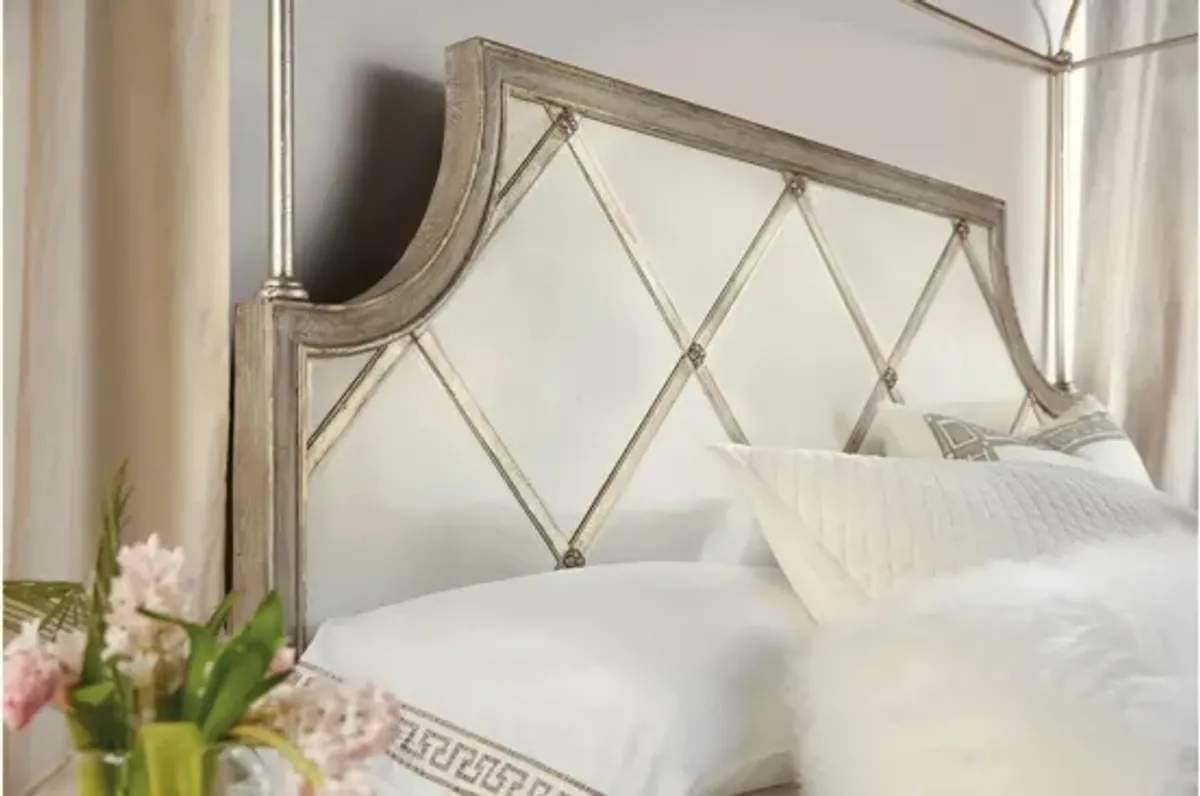 Sanctuary Diamont Canopy Panel Bed