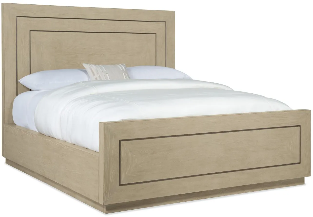Cascade Panel Bed in Beige by Hooker Furniture