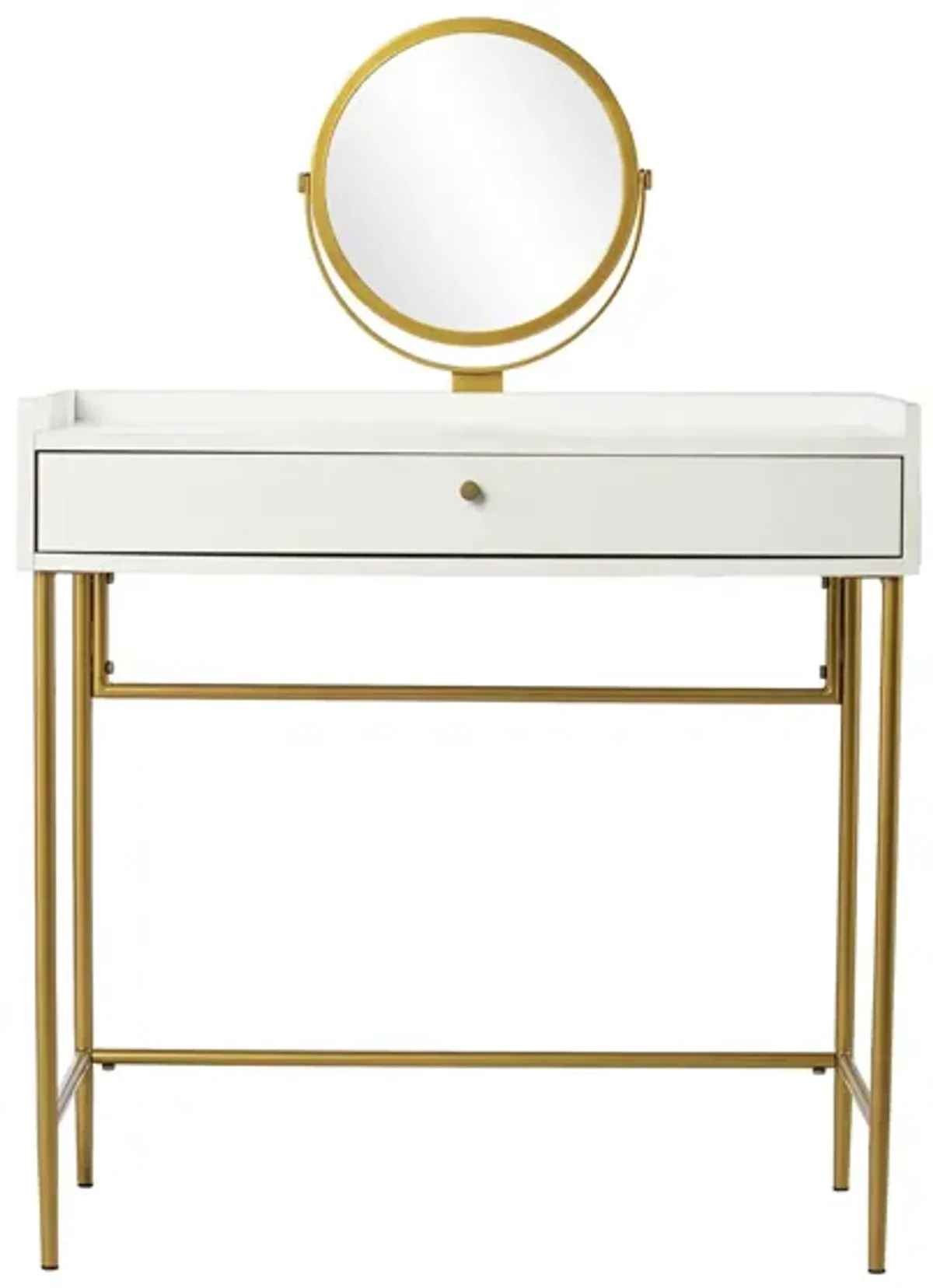 Piana Dressing Vanity in White by SEI Furniture